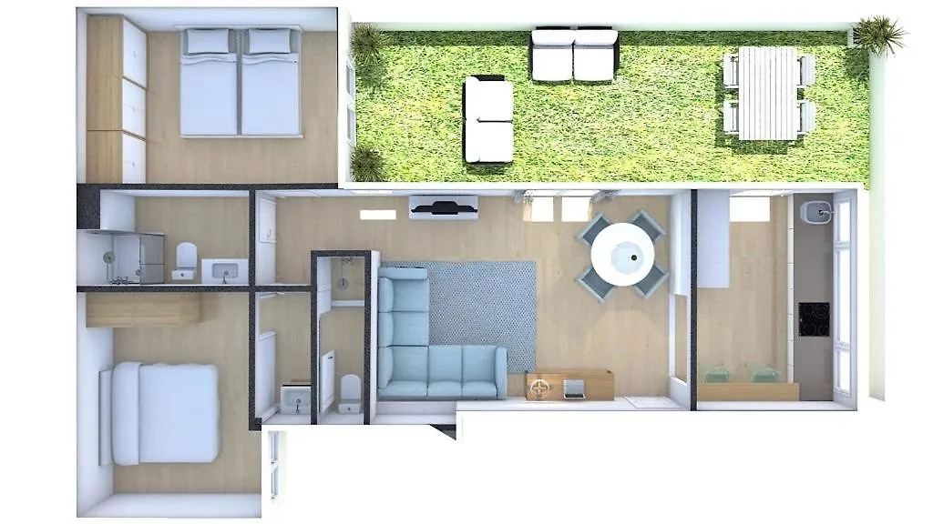 Terraza De Santa Cruz Appartement
